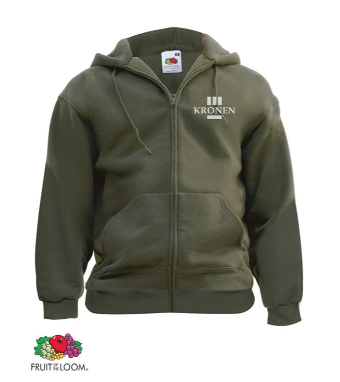 Fruit of the Loom Kapuzenjacke 280 g/m² - bedruckt