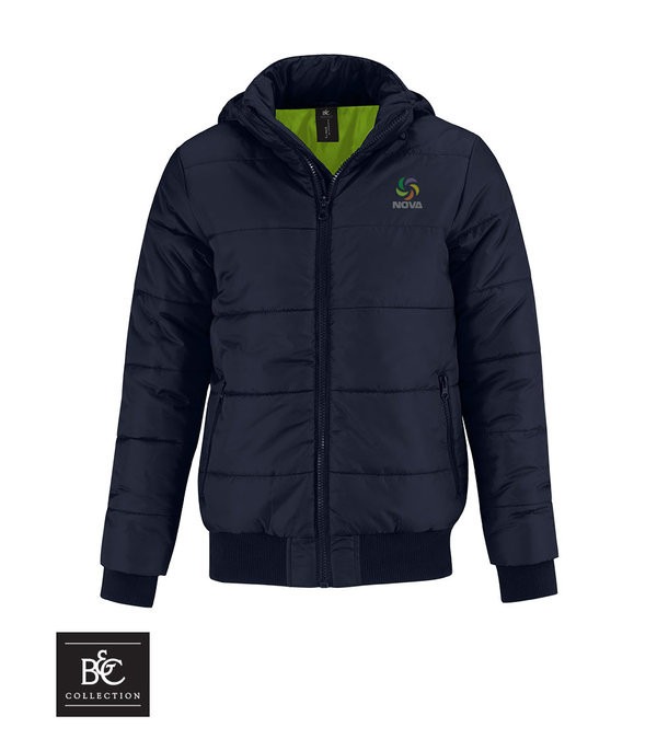 B&C Blouson Jacke Herren bestickt ADLER Werbegeschenke