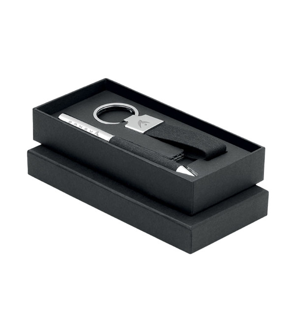 Coffret Stylo Et Porte-clés Rangers FC - Cadeau Officiel Fan - Saison 2023-2024