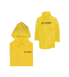 PVC Hooded Raincoat