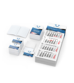 250-piece calendar office set