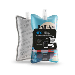 HFX® DisplaySprayer with standard paper banderole, all-inclusive package