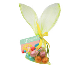 Organza-Ostereierbeutel grün