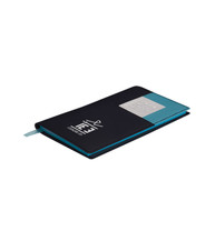 Taschenkalender Regatta Pacific mit Stylus & farbigen Papierkanten