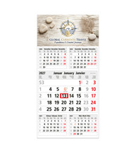 Post 5-Monats-Wandkalender 3 Sprachen