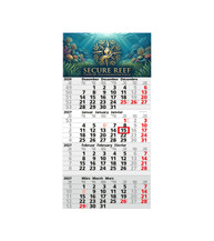 Mega 4 Post A, International 4 Monatskalender