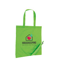 faltbare Tragetasche aus wasserfestem Polyester BURLINGTON - mit ein Team das glänzt! - Logo