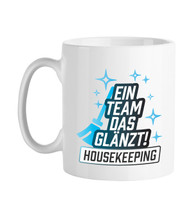 Keramiktasse SUBLIM - mit ein Team das glänzt! - Logo