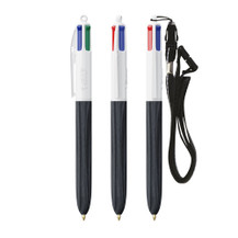 BIC® 4 Colours Wood Style mit Lanyard