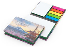 Haftnotiz-Set Wien Bookcover White Bestseller, 100/25 Blatt, Farbschnitt Haftnotiz-Set Wien Bookcover White Bestseller, 100/25 Blatt, Farbschnitt