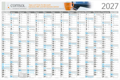 Wandplaner Horizont Bestseller