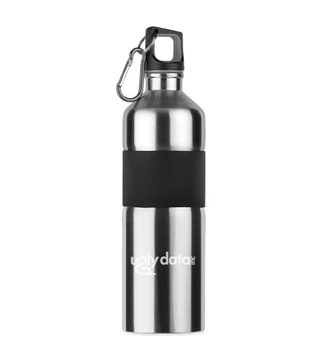 Zweifarbige Trinkflasche aus Edelstahl