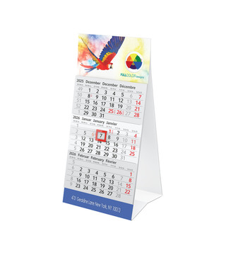 Tischkalender mit Logo