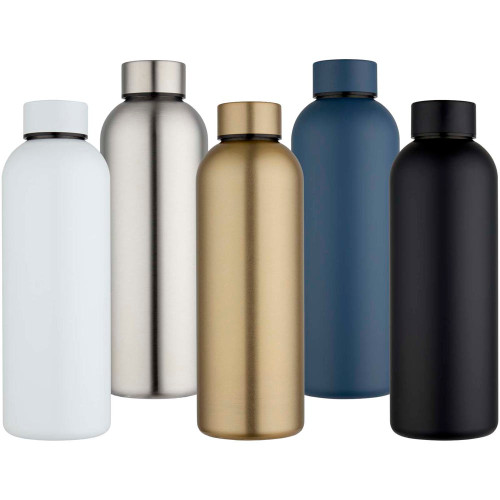 Spring 750 ml RCS-zertifizierte einwandige Trinkflasche aus recyceltem Edelstahl