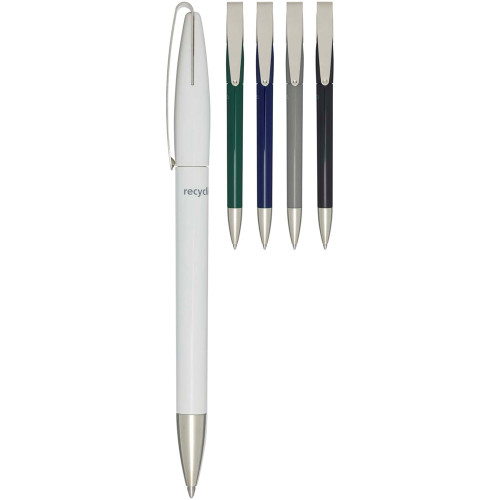 Ana Recycled Plastic Ballpoint Pen (blue ink)