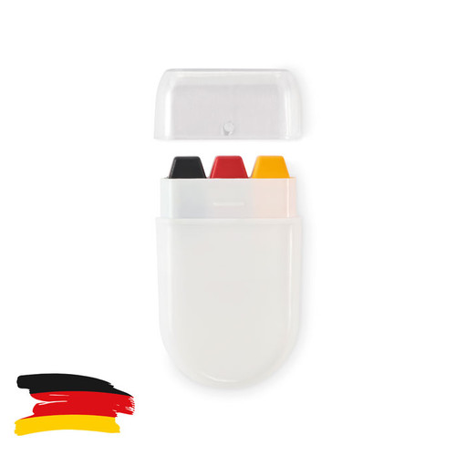 Fan Face Paint Germany Flag Football Fans