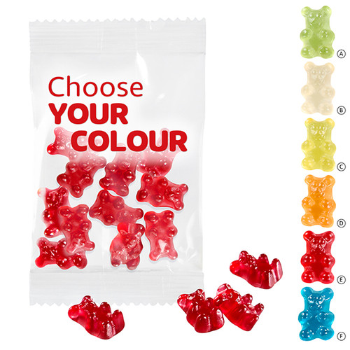 Ours en gomme premium 1 couleur, 15 g