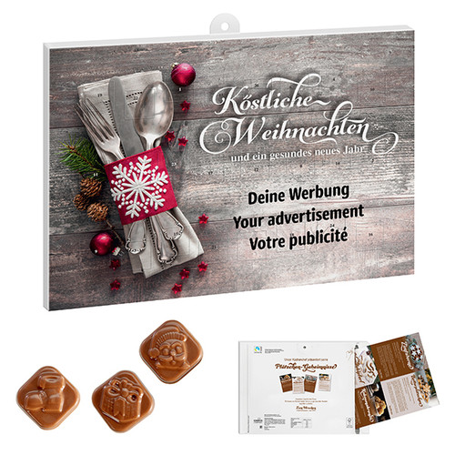Werbeeinleger Adventskalender - STANDARDMOTIV