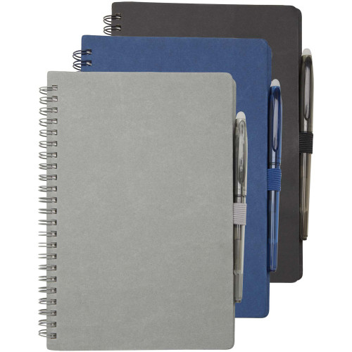 Slate A5 wiederverwendbares Hardcover Notizbuch und Stiftset (schwarze Mine)