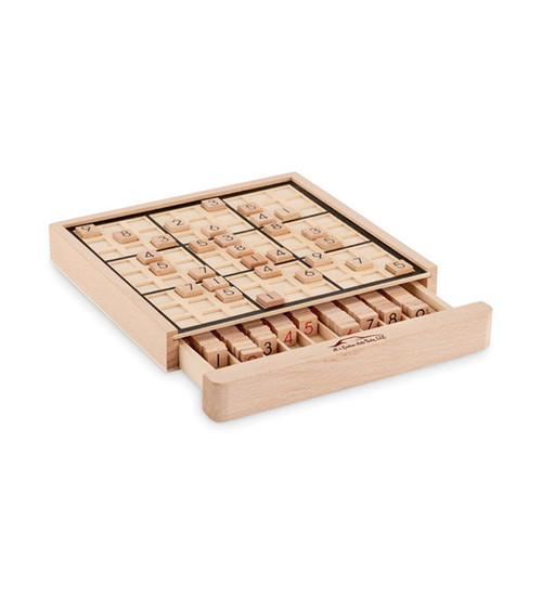 Wooden board game SUDOKU