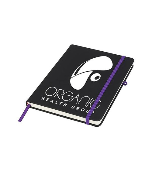 Noir Medium 96-Page Lined Notebook