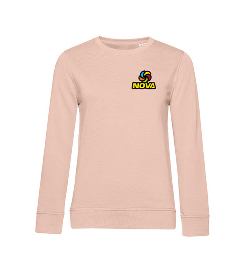 Sweat femme B&C Organic - brodé