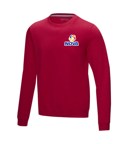 Pullover JASPER aus GRS-zertifiziertem Bio-Material - bestickt