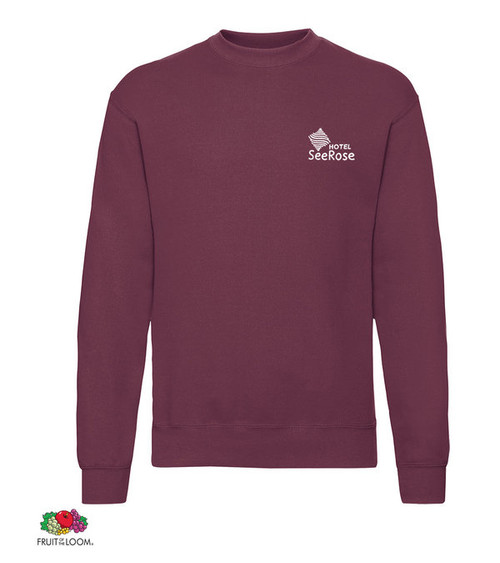 Fruit of the Loom Sweatshirt 280 g/m² - bestickt