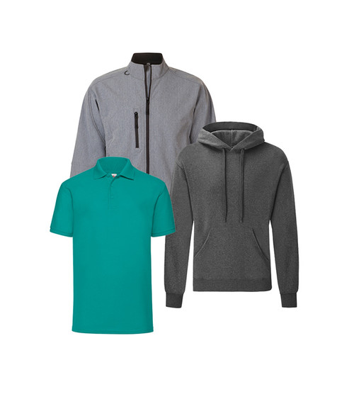 Textilien-Set 3-teilig mit Jacke- 1 Set