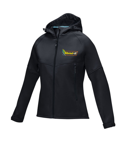 Veste Softshell femme COLTAN en matière recyclée - brodée
