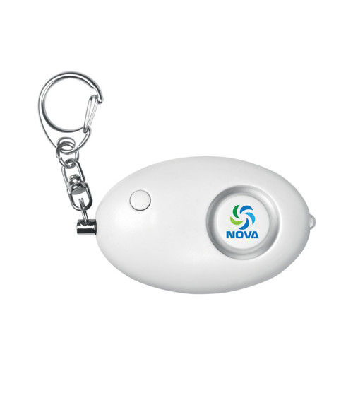 Key Ring with Mini Personal Alarm