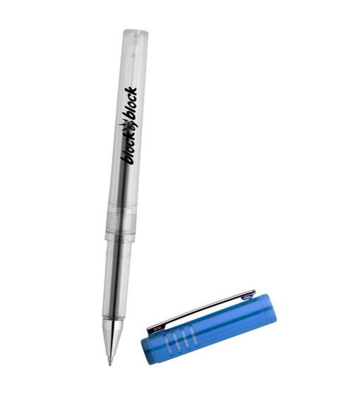 Clarity Translucent Gel Ink Pen with Single-Colour Imprint