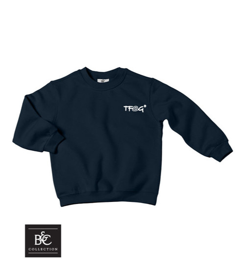 B&C Pullover Kinder - bestickt