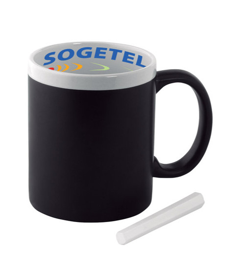 STONEWARE Mug with Chalk 300 ml