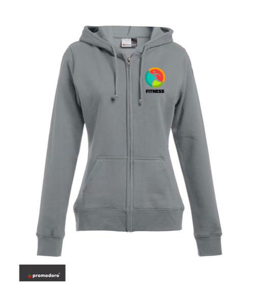 Promodoro Kapuzenjacke Damen 80/20 320 g/m² - bedruckt