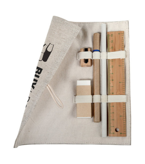 Stationery Set in Cotton Pouch