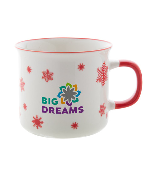 Akkala Vintage Weihnachtstasse - Vollfarb-Digitaldruck