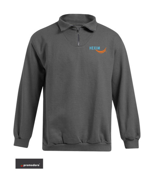 Promodoro Troyer-Sweatshirt Herren 320 g/m² - bedruckt