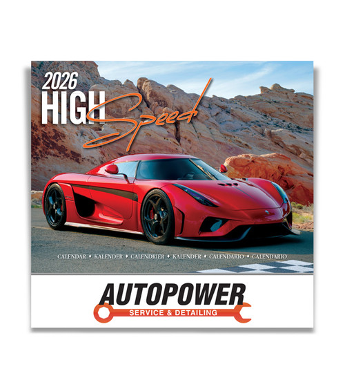 Calendrier Mural High Speed 6 langues