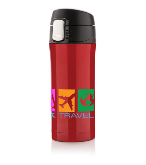 EASY LOCK Stainless Steel Tumbler with Lockable Lid 300 ml