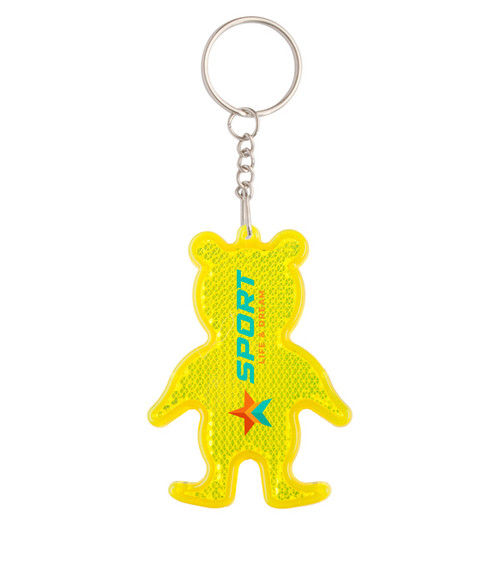 Safebear Reflektor-Anhänger UV LED DRUCK