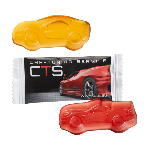 Custom Fruit Gums, 12-16 g, with Gelatin