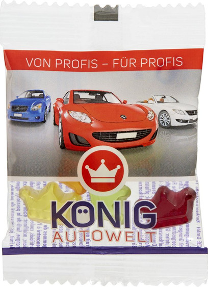 Gummy Candies INDIVIDUAL 10 g in compostable pouch