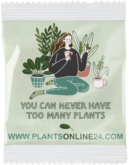 Custom Fruit Gums 20 g in compostable pouch