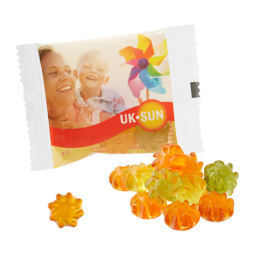 Vegan Feel-Good Fruit Gums, Compostable Bag