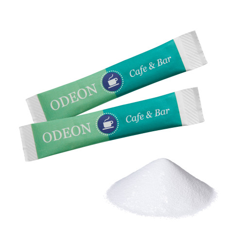 Bâtonnets de sucre en papier