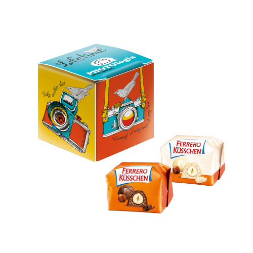 Mini Promo-Würfel m. Ferrero Küsschen