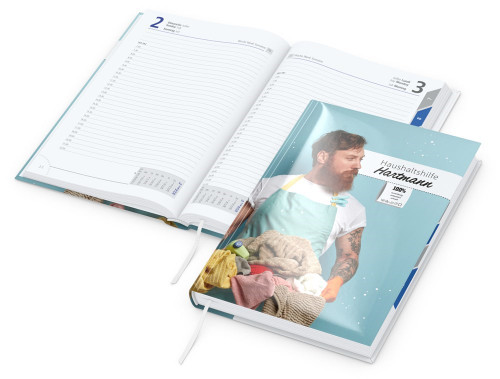 Book Calendar Manager Register Bestseller incl. 4C Print