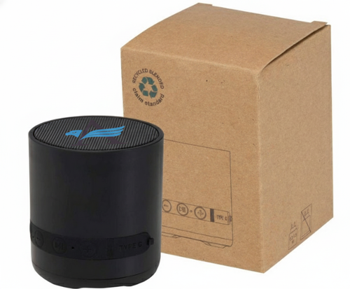 Enceinte sans fil Hunor 3W en plastique recyclé