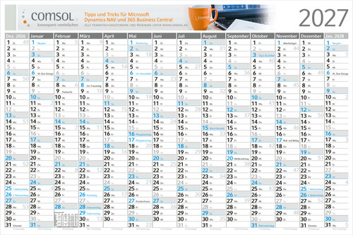 Wandplaner Horizont Bestseller